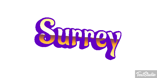Surrey Текстовый эффект