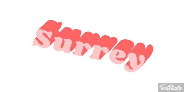 Surrey Текстовый эффект