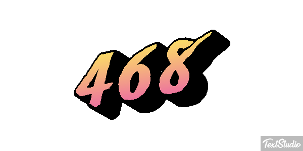 468 Efekt tekstowy