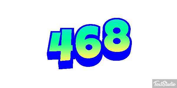 468 Efekt tekstowy