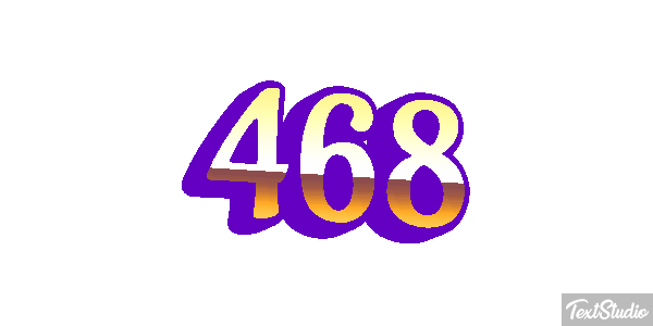 468 Efekt tekstowy