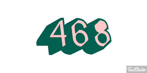 468 Efekt tekstowy