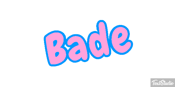 Bade Texteffekt