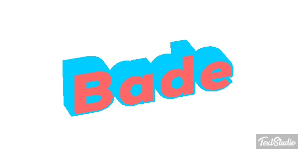 Bade Texteffekt