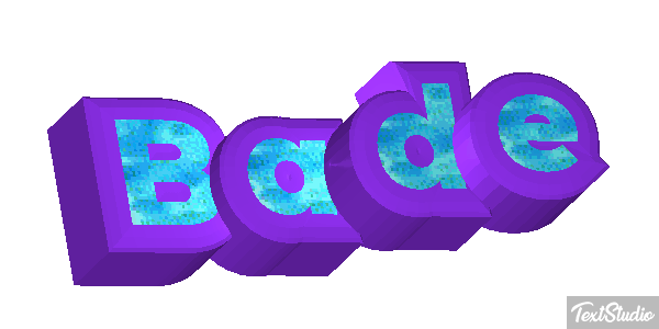 Bade Texteffekt