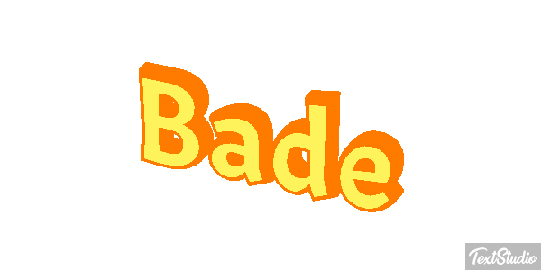 Bade Texteffekt