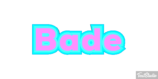 Bade Texteffekt