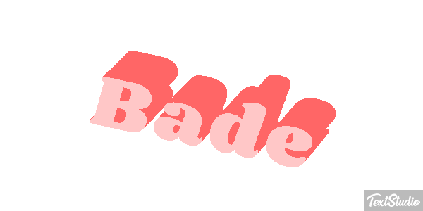 Bade Texteffekt