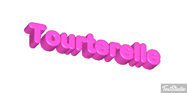 Tourterelle Effet de texte