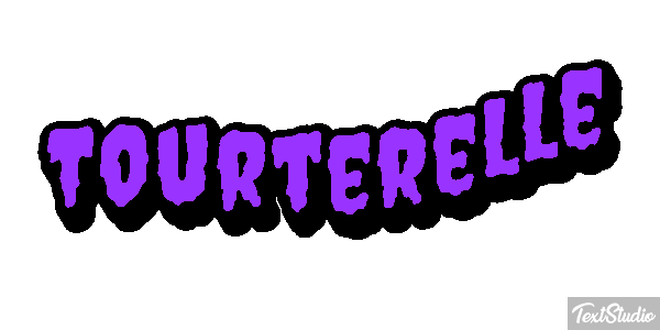 Tourterelle Effet de texte