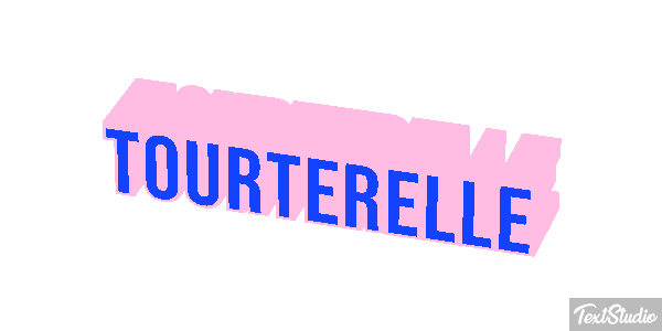 Tourterelle Effet de texte