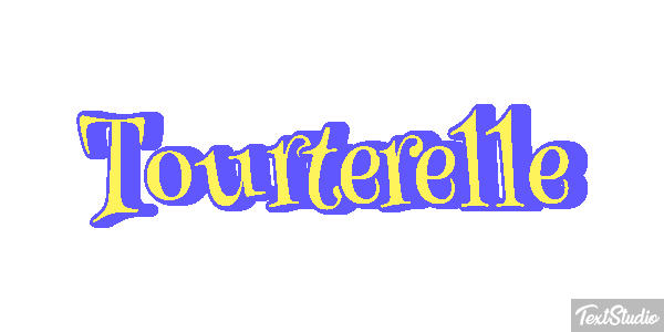 Tourterelle Effet de texte