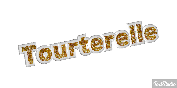 Tourterelle Effet de texte