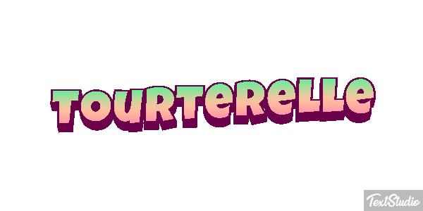 Tourterelle Effet de texte
