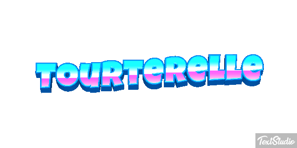 Tourterelle Effet de texte