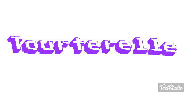 Tourterelle Effet de texte
