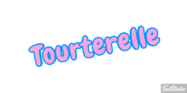 Tourterelle Effet de texte