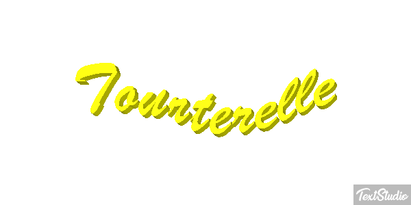Tourterelle Effet de texte