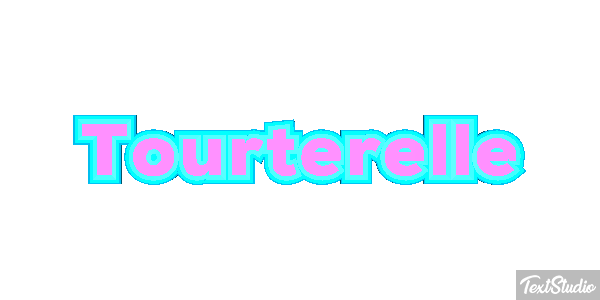 Tourterelle Effet de texte