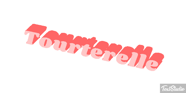 Tourterelle Effet de texte