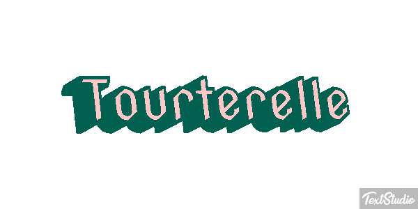 Tourterelle Effet de texte