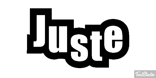 Juste Effet de texte