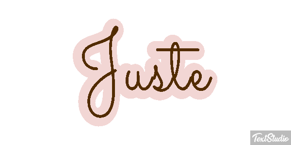 Juste Effet de texte