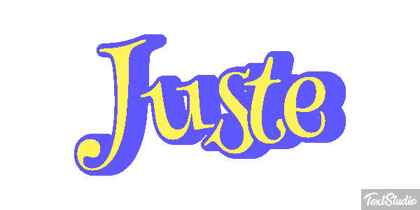 Juste Effet de texte