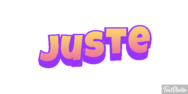 Juste Effet de texte