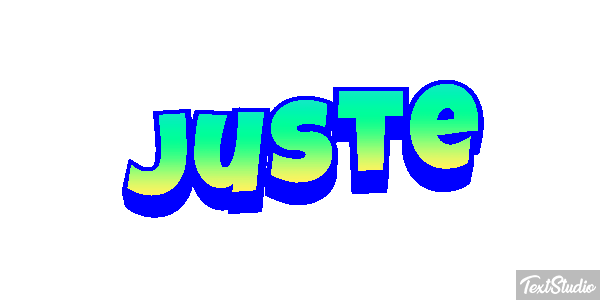 Juste Effet de texte