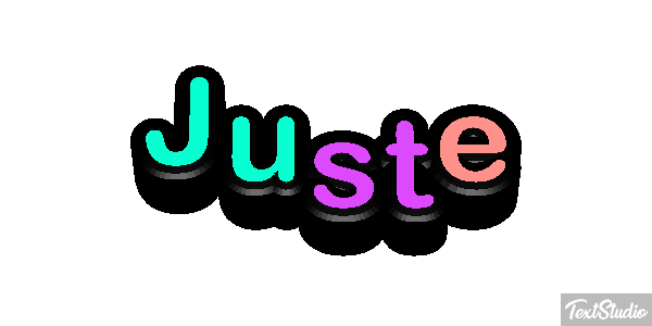 Juste Effet de texte