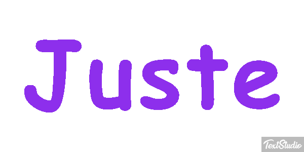 Juste Effet de texte