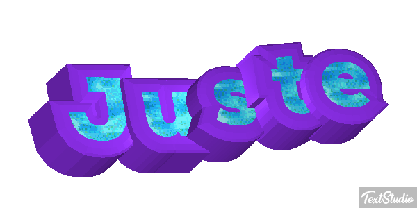 Juste Effet de texte