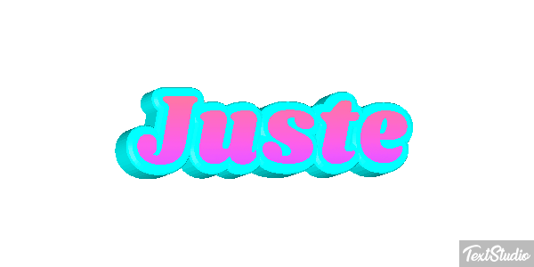 Juste Effet de texte