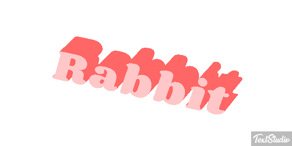 Rabbit Effetto testo