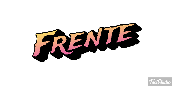 Frente Efekt tekstowy