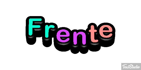 Frente Efekt tekstowy