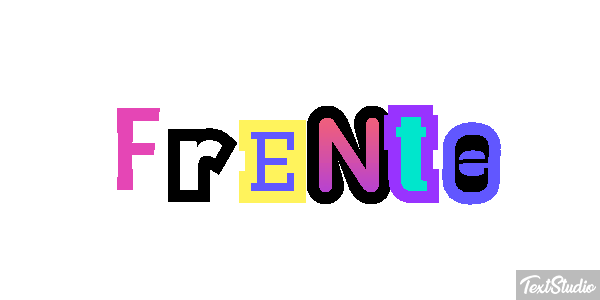 Frente Efekt tekstowy