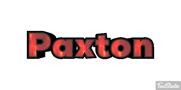 Paxton Efecto de texto