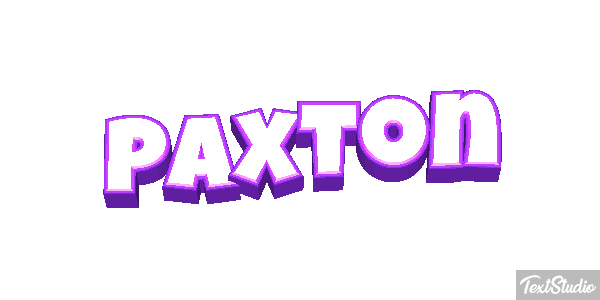 Paxton Efecto de texto