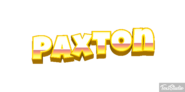 Paxton Efecto de texto