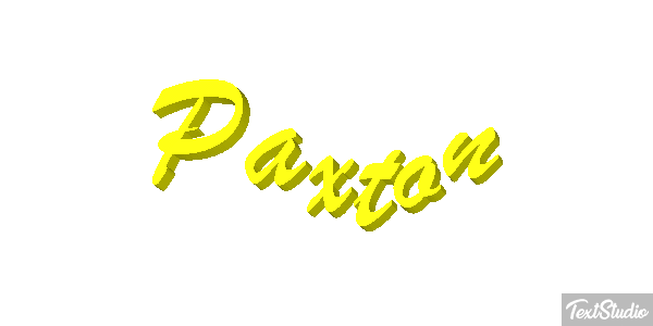 Paxton Efecto de texto