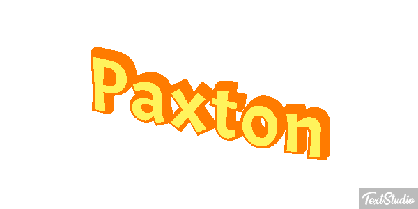 Paxton Efecto de texto