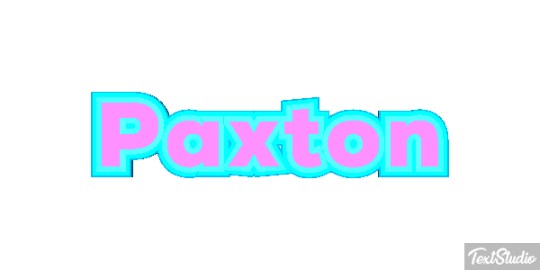 Paxton Efecto de texto