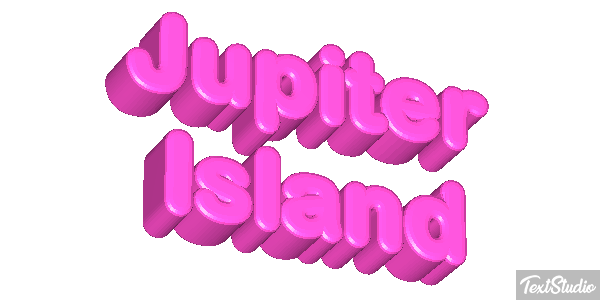 Jupiter Island Effetto testo