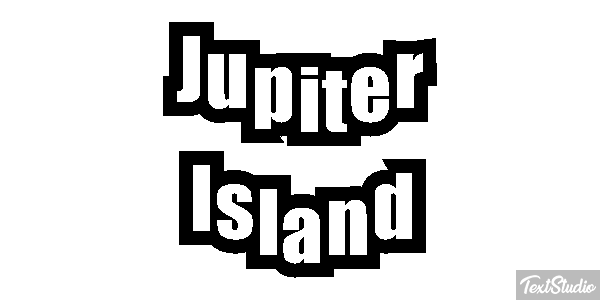 Jupiter Island Effetto testo