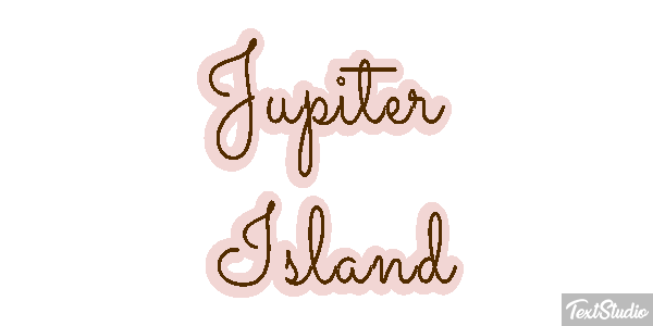 Jupiter Island Effetto testo