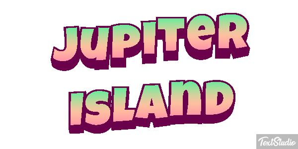 Jupiter Island Effetto testo
