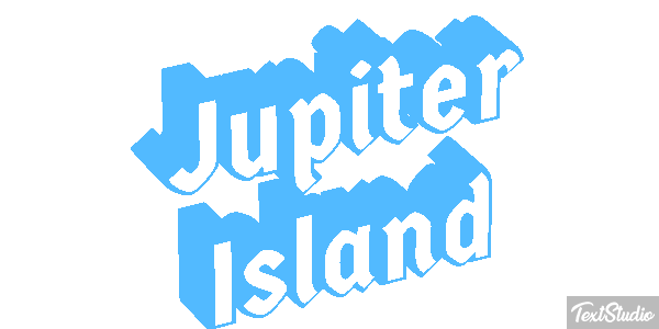 Jupiter Island Effetto testo