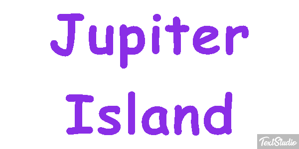 Jupiter Island Effetto testo